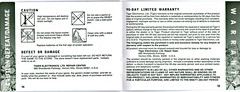 TIGER ELECTRONICS :: "NINJA TURTLES: THE NEXT MUTATION" ELECTRONIC LCD GAME ..INSTRUCTION MANUAL  pgs.14,15 (( 1998 ))
