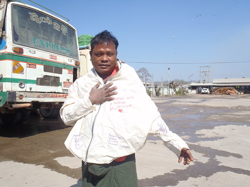 Bus driver, Kyaukme, Myanmar (Burma)