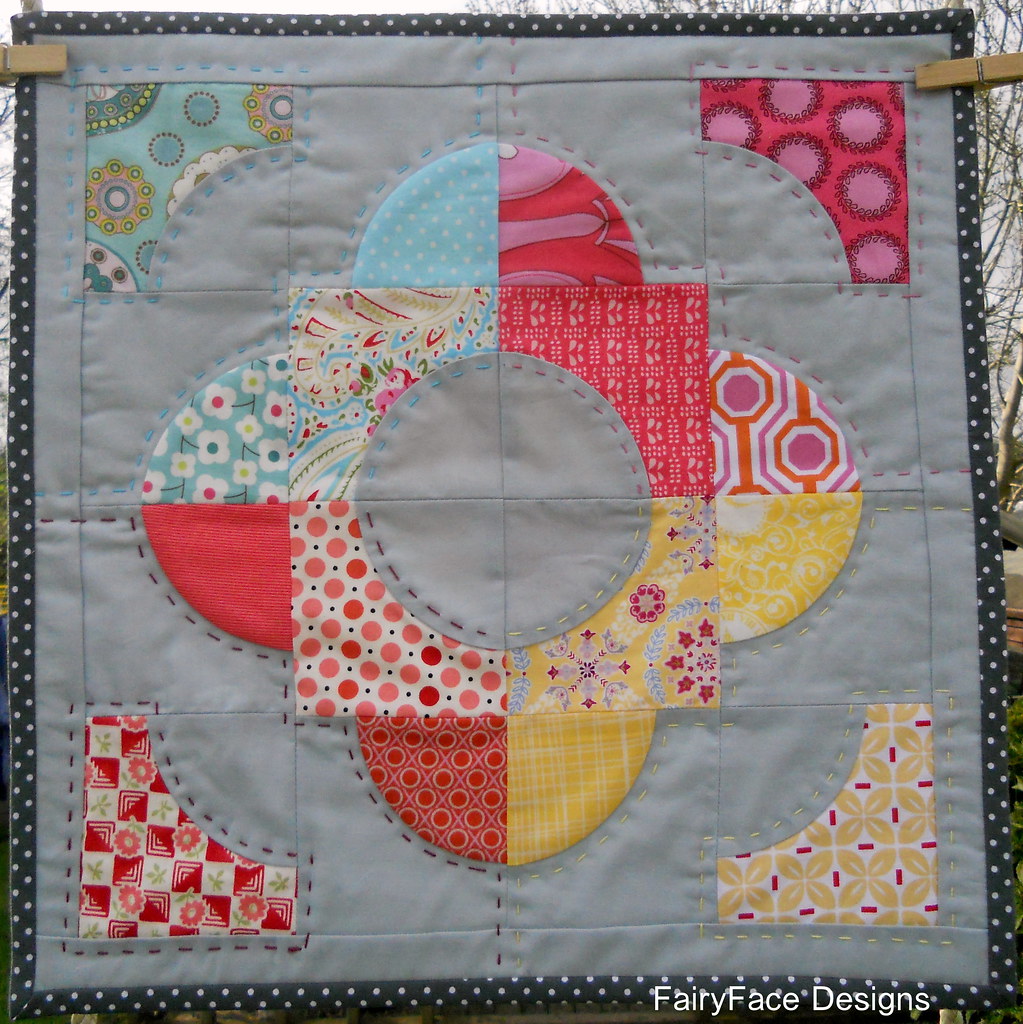 Doll quilt finished