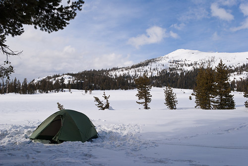 The meadow and our camp