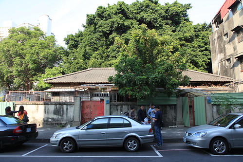 台中市西區樂群街日治時期舊警察宿舍改造為台中文學館