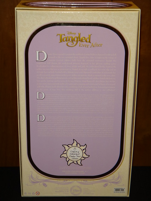 The Disney Store's Limited Edition 17'' Tangled Ever After Rapunzel Wedding