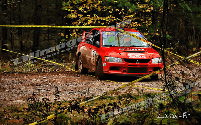 Martin Donnelly and Brendan McCabe International Rally New York 2011