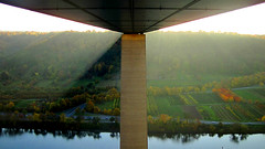 Moseltalbrücke Sonnenuntergang