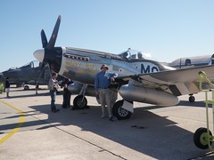 Steve and P-51 Mustang