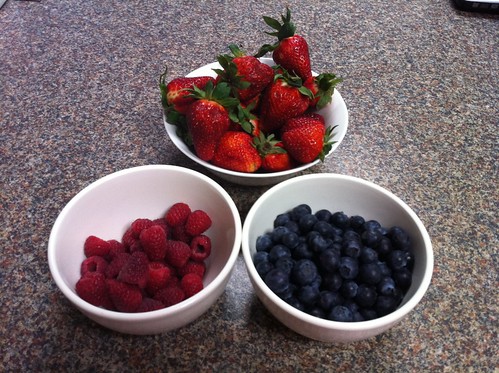 selected berries