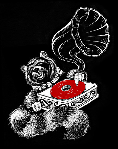 brookeduckart_Raccoons-Red-Records