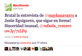 Twitter de Jordi Evole