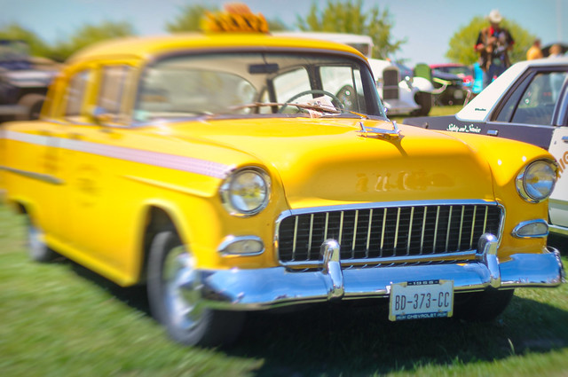 Rencontre avec un Taxi New Yorkais - Chevrolet 1955
