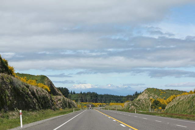 The road south from Taupo