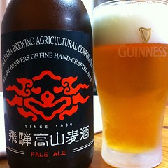 今日のビール：飛騨高山麦酒 ペールエール #beer 酸味と甘味が絶妙なバランス。フルーティ。美味しい！