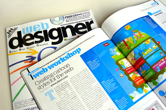 Web Designer Magazine workshop (inside)