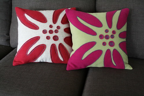 Lily Pillow Covers in Stitch!