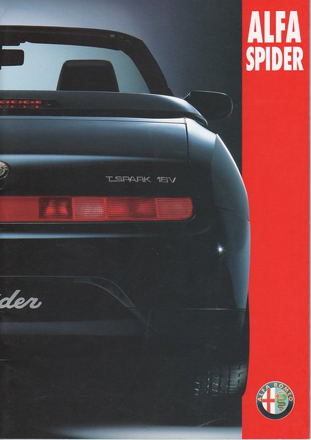 Catalogue Alfa Romeo Spider 916 mars 1996