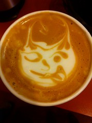 Devil in Josh's coffee