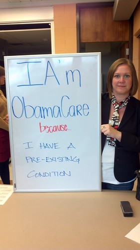 Photos from the field—I like Obamacare