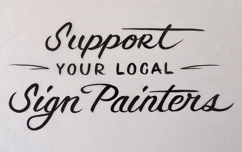 SupportSignPainter3 by Best Dressed Signs