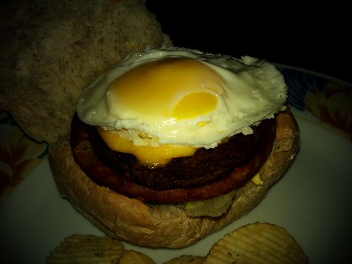 83/366: Egg, Cheese & Hash Bown Burger