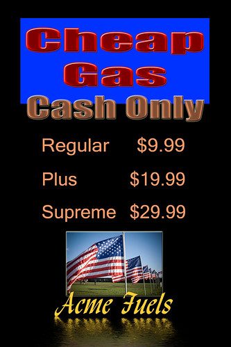 Cheap Gas by Damian Gadal