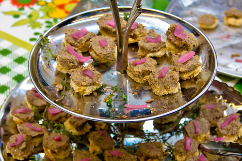 Wild Mushroom Pate Crostini by Quiet Storm at the Farm to Table Pittsburgh Conference 2012