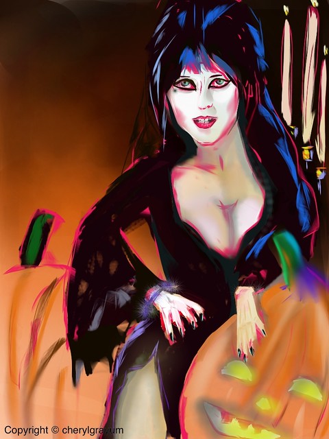 Elvira Halloween Challange