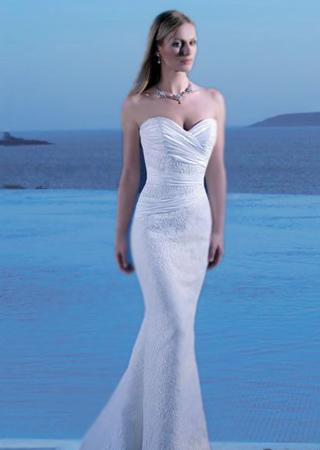 strapless sweetheart mermaid wedding dresses