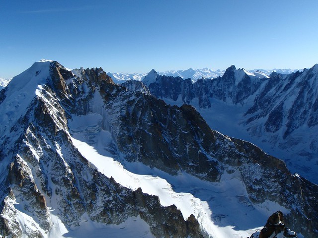 Viewing south from Aig. Chardonnet