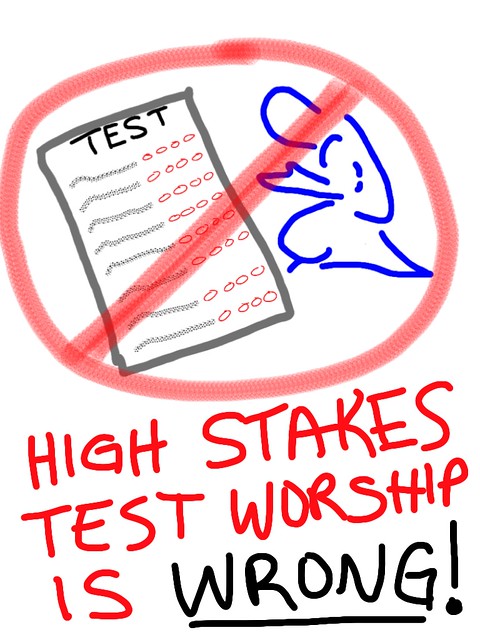 High Stakes Test Worship is WRONG!