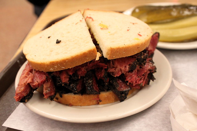pastrami on rye with mustard