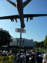 Drone protest