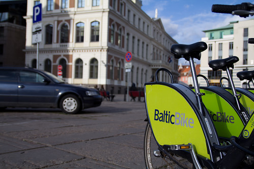 Le bici a Riga