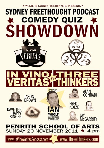 In Vino Veritas vs Three Thinkers Comedy quiz showdown