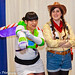 Wondercon 2012- Female Buzz Lightyear and Woody