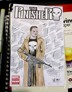 Punisher sketch cover