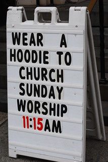 Wear A Hoodie To Church