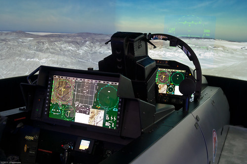 F-15SE Silent Eagle Cockpit Mock-up
