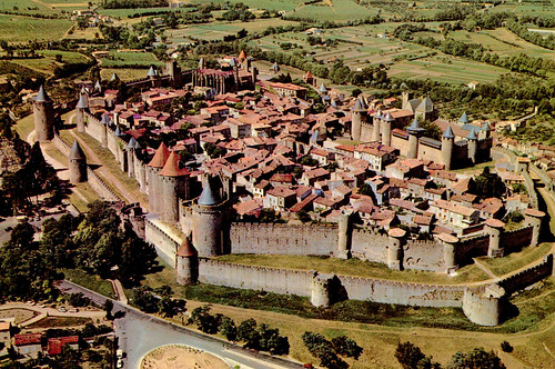Carcassonne from Air (Postcard)