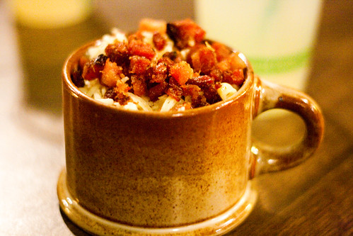 Mac and Cheese with Bacon at Smoke BBQ Tacqueria