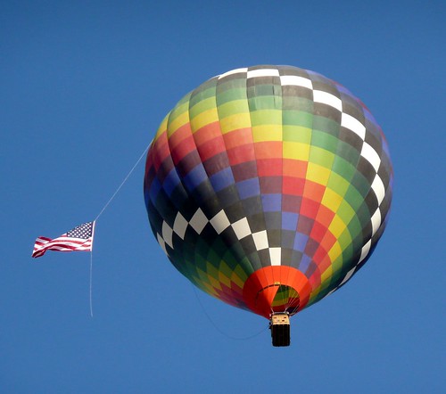 Hot Air Balloon Over Yuma by RV Bob