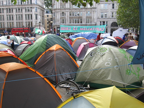 London anti-capitalist protest