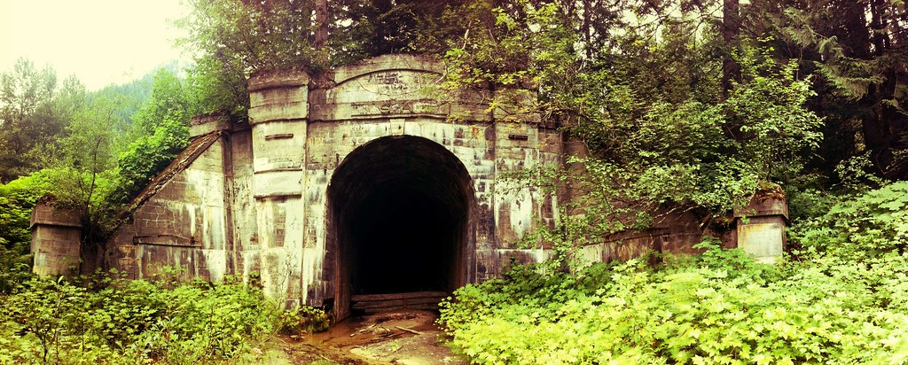 Train Tunnel, Snoqualmie National Forest - Washington