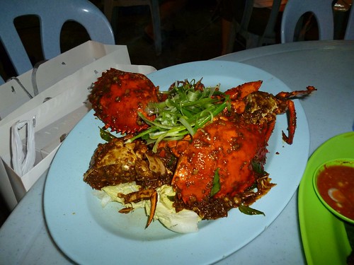 Black pepper crab - Jalan Alor, Bukit Bintang