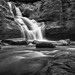 March at Cedar Falls Black and White Landscape Photography by Jim Crotty