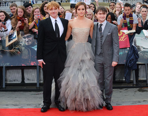 Rupert Grint Emma Watson Daniel Radcliffe
