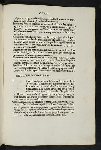 Corrected guide-letter in Nonius Marcellus: De proprietate latini sermonis