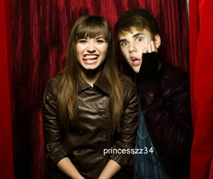 justin bieber and demi lovato manip you are the one that lies close to me