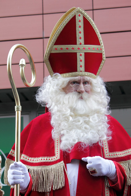 Sinterklaas in de Diestsestraat