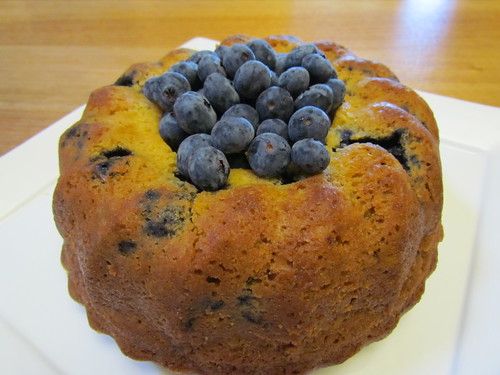 Blueberry Orange Bundt Cake