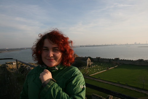 Portchester view and I