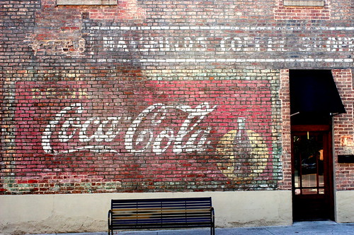 Faded Coca-Cola Mural - Dayton, TN